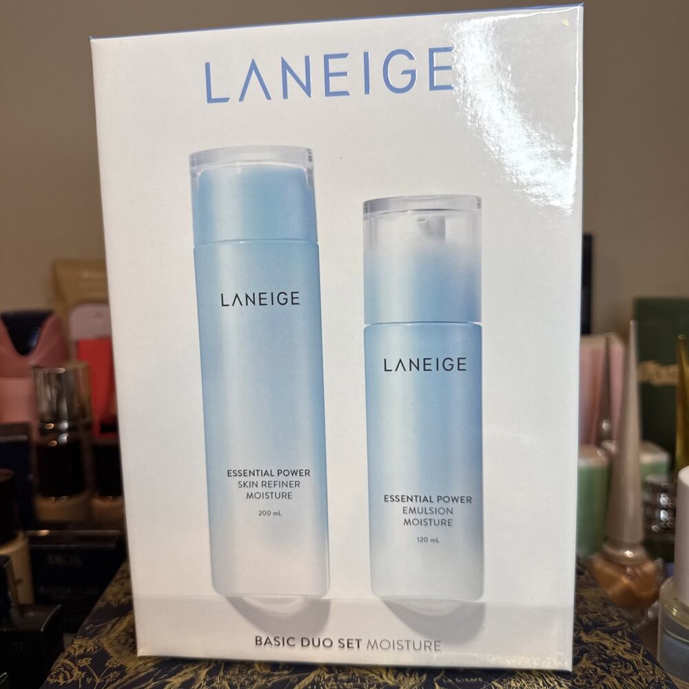 LANEIGE Basic Duo Moisture Set 5 PIECE NIB (Retails for $88)